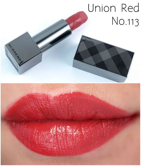 burberry union red lipstick|Burberry Kisses – Union Red No.113.